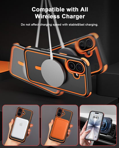 MobNano GPM Black/Orange MagSafe Case for iPhone 17 - product image 2